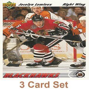 Jocelyn Lemieux Hockey Card Collection